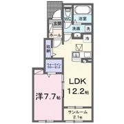 サンモール Cの間取り画像