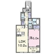 LaLa Ekoluの間取り画像