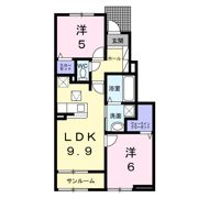 グレイスフル 道 M1の間取り画像