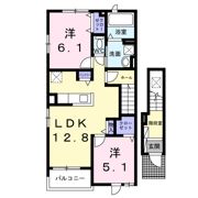 メゾンⅡの間取り画像