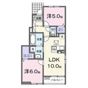 ステーション大美野の間取り画像