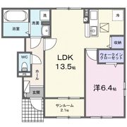 キポスの間取り画像