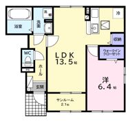ラ カーサ フェリス セコンドの間取り画像