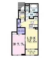 ラ カーサ フェリス プリモの間取り画像