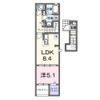 ソレアード Bの間取り画像