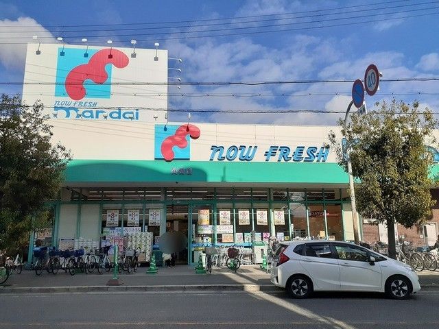 近くの万代 巽西店様まで450m（徒歩6分）