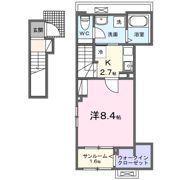 プレミール Aの間取り画像