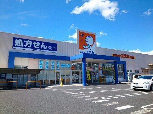 近くのドラッグストアまで250m（徒歩4分）
