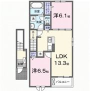 フロントパークひこねⅡの間取り画像