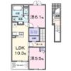 リシェル スクエアⅡの間取り画像