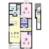 パディーエステート中ノ原 Aの間取り画像