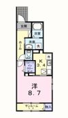 エール トロワの間取り画像