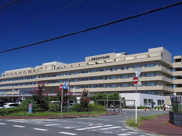 近くの病院まで600m（徒歩8分）