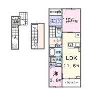 ヴェルドミールの間取り画像