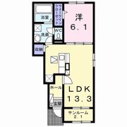アプローズの間取り画像