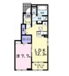 アルタハイムAの間取り画像