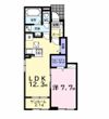 アルタハイムAの間取り画像