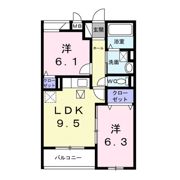 ヴェールフォンセの間取り画像