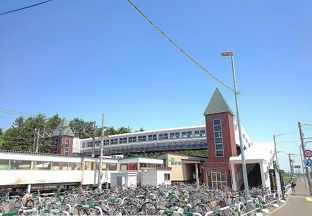 近くの駅まで450m（徒歩6分）