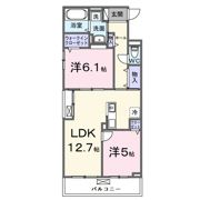 リ：ルーム 東近江の間取り画像