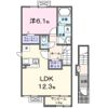 ハマメリースの間取り画像