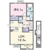 ハマメリースの間取り画像