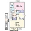 ハマメリースの間取り画像