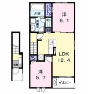 セシルⅡの間取り画像
