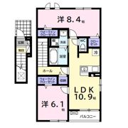 ロン ボヌールの間取り画像