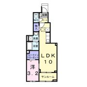 ヴィラ グレイスAの間取り画像