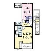 ヴィラ グレイスAの間取り画像