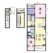 ヴィラ グレイスAの間取り画像