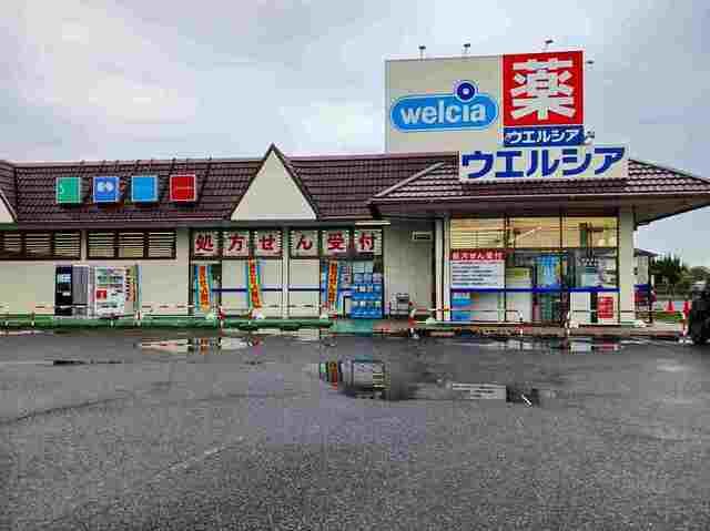 近くのウエルシア太田石原店まで390m（徒歩5分）