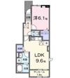 グランメゾン東久留米の間取り画像
