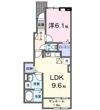 グランメゾン東久留米の間取り画像
