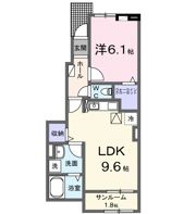 グランメゾン東久留米の間取り画像