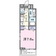 ベル フルールの間取り画像