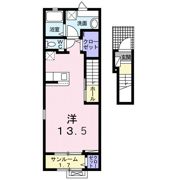 ソルナシエンテ ウエストの間取り画像