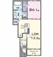 サンクレストの間取り画像