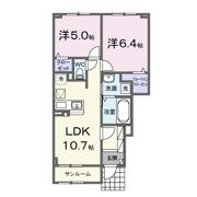 フェリーチェ Ⅷの間取り画像