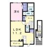 ボヌールⅠの間取り画像
