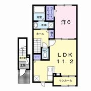 ボヌールⅠの間取り画像