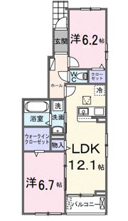 ノース圓 はるの間取り画像