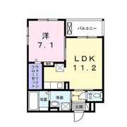 シャルマン唐橋南Ⅱの間取り画像