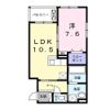 シャルマン唐橋南Ⅱの間取り画像