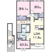 ドゥーメゾン NⅢの間取り画像