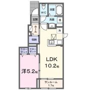 モカ ⅩⅠの間取り画像