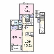 モーヴソレイユの間取り画像