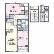 モーヴソレイユの間取り画像