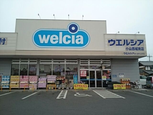 近くのウエルシア小山西城南店まで270m（徒歩4分）
